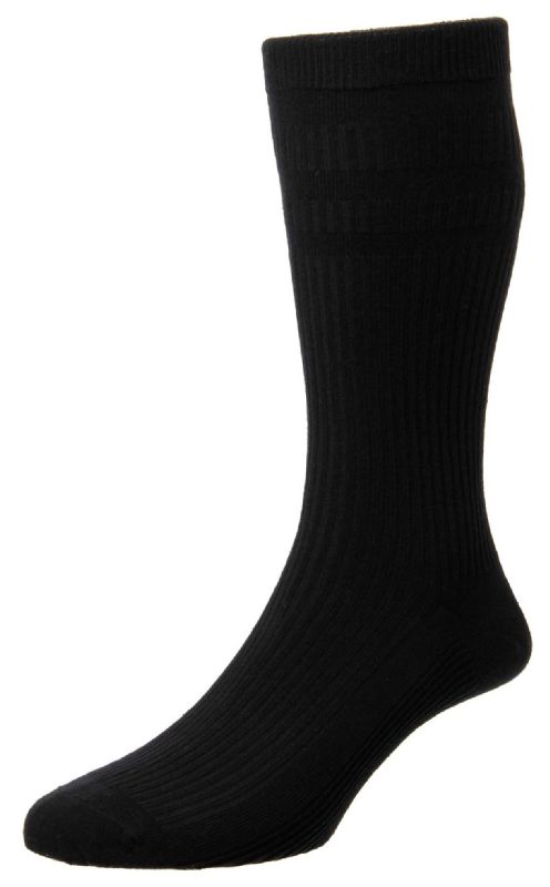 HJ191 Softop Socks Black size 6-11